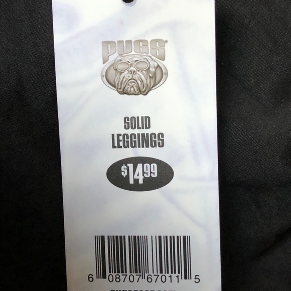 2 leggings PUGS gear brand - Picture 4 of 9